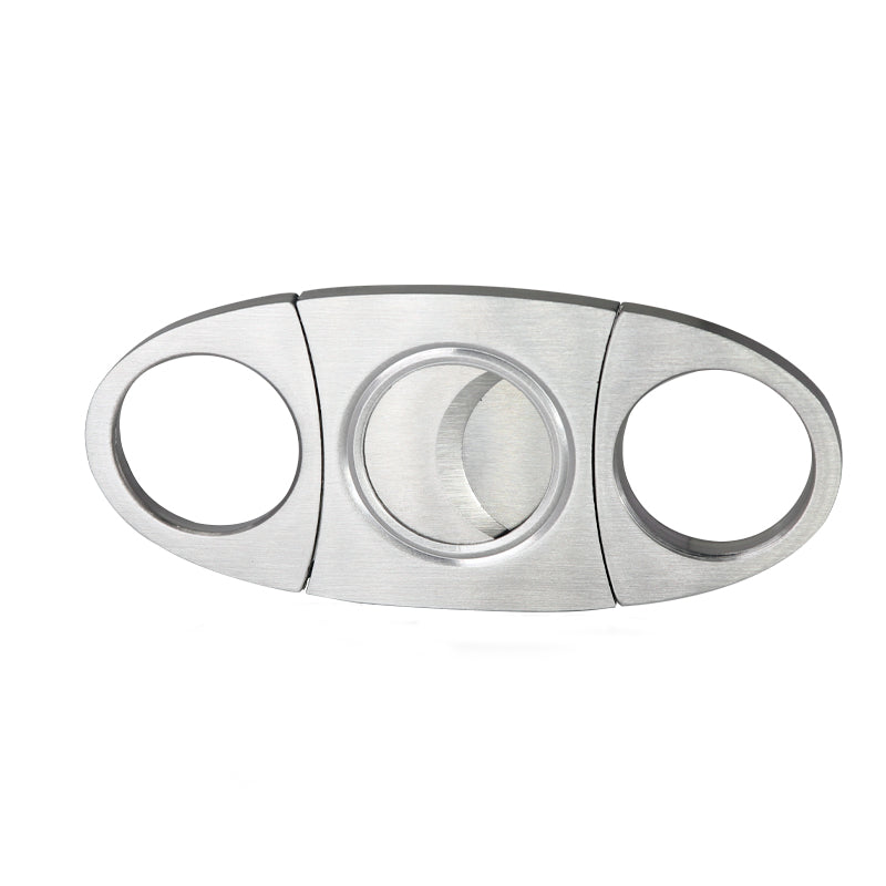 Cigar Accessories Stainless Steel Sharp V Cut Cigar Cutter Customized Logo Metal Durable Cigar Cutter