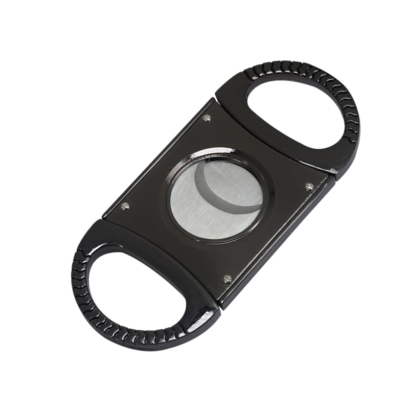 Small Zinc Alloy Cigar Cutter Custom Double blade Punch Cutter Cigar