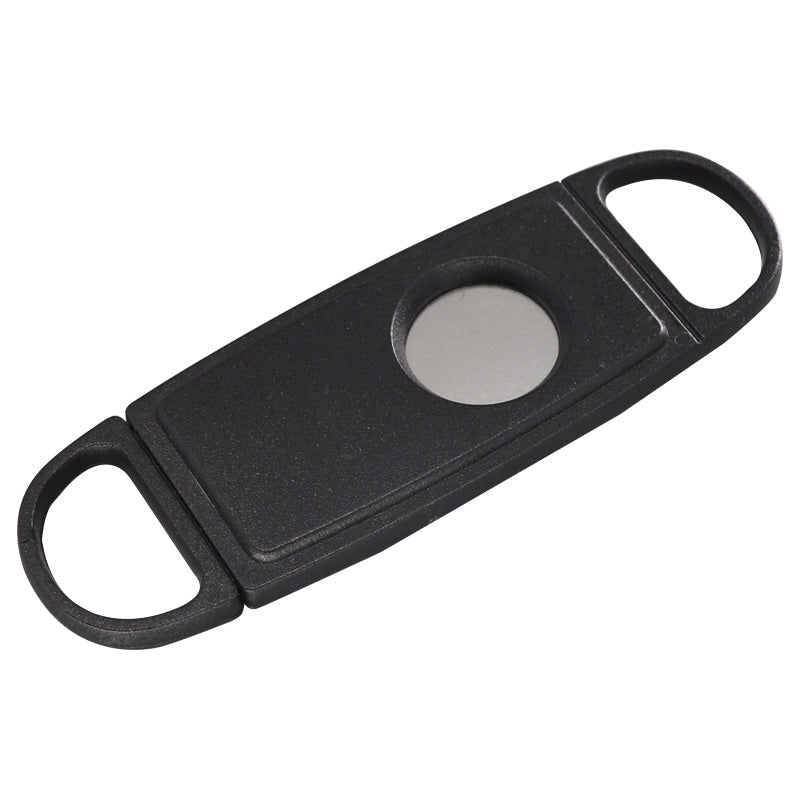 Straight Plastic Cigar Cutters Black Cigar Accessories Cigar Cutter Plastic Pocket Knife