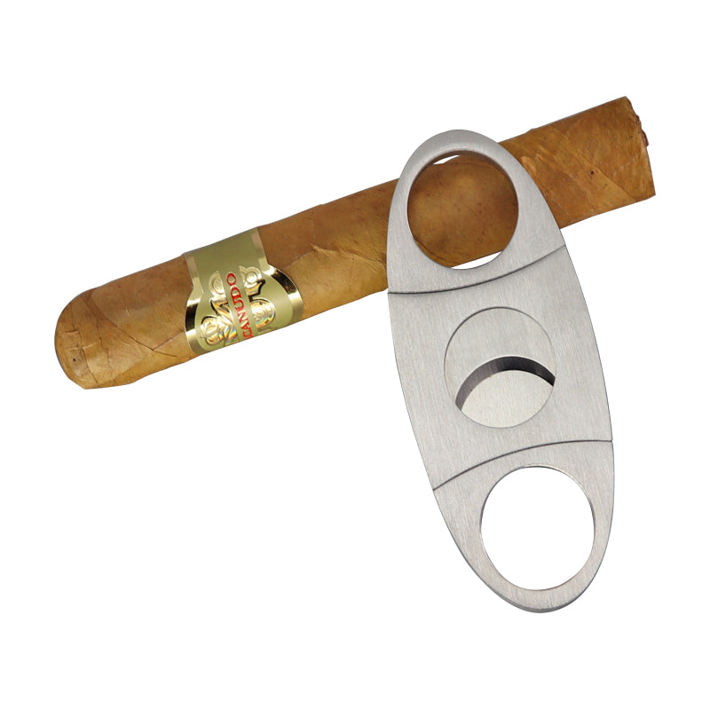 beskyldninger tidsplan overdrive Hot Sale Custom Logo Cigar Scissor Stainless Steel Double Blade Silver –  cigardev