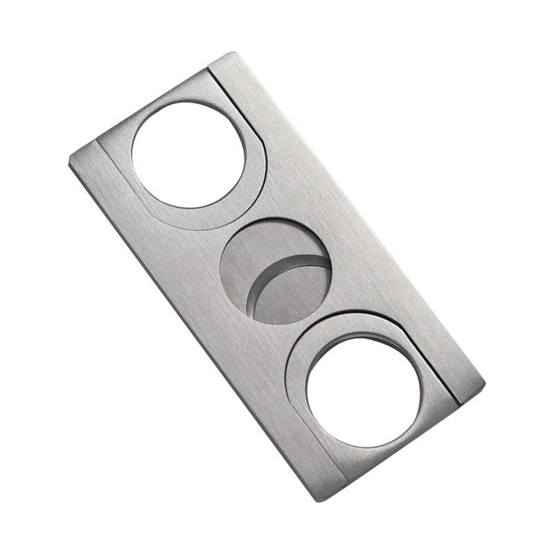 Creative Stainless Steel Double Edged Cigar Cutter 3D Printed Bat